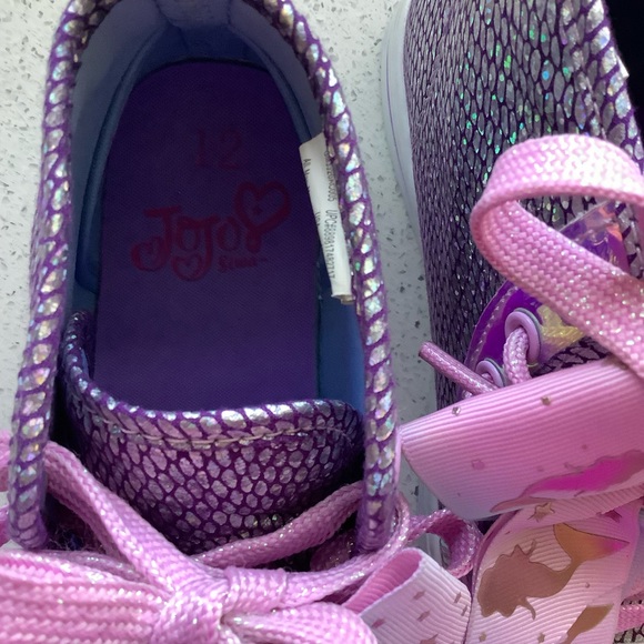 Jojo Siwa Mermaid Scales High-Top Sneaker (Little Girls) - Picture 8 of 9
